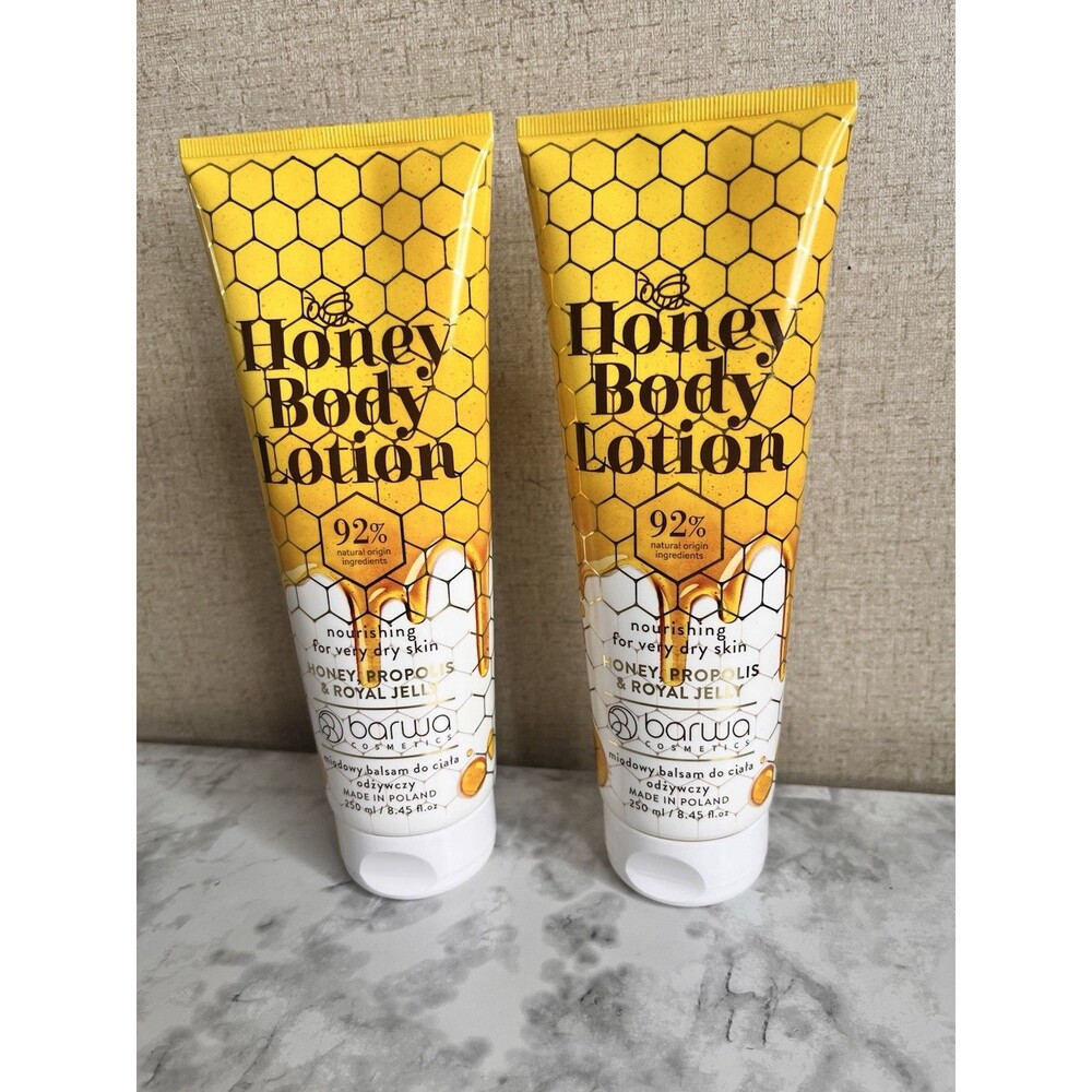 Barwa Cosmetics Nourishing Honey Body Lotion (2-pack) - Made In Poland